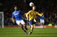 Pablo Mari (R) impressed on his Arsenal debut